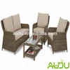 Audu Alibaba Outdoor Garden Wicker Rattan London Corner Group