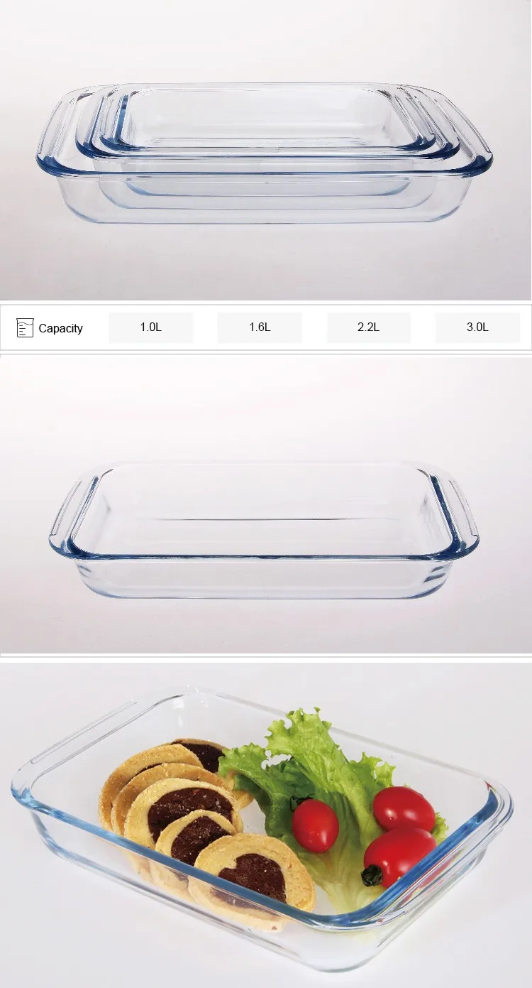 Amazon High Borosilicate Glass Bakeware Set Buy Borosilicate Glass