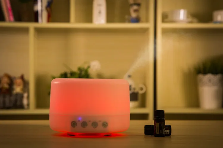 500ml Ultrasonic Humidifier Aroma Mist Essential Oil Diffuser Fragrance