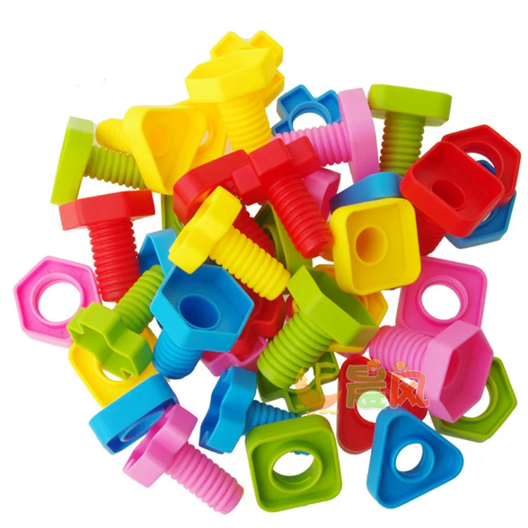 Large Plastic Kids Toy Construction Game Toy Nuts And Bolts Toy Buy