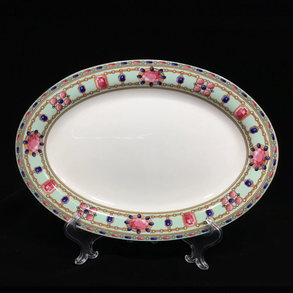 Luxurious And Exquisite Pottery Dishes For Restaurants Wholesale Deep