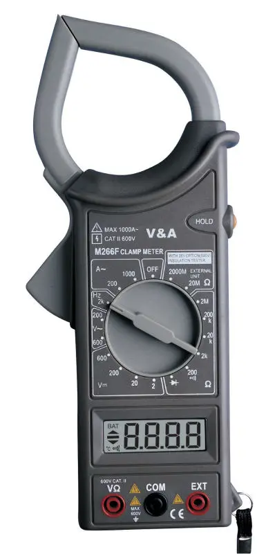 Clamp meter 266f инструкция Clamp meter 266f инструкция