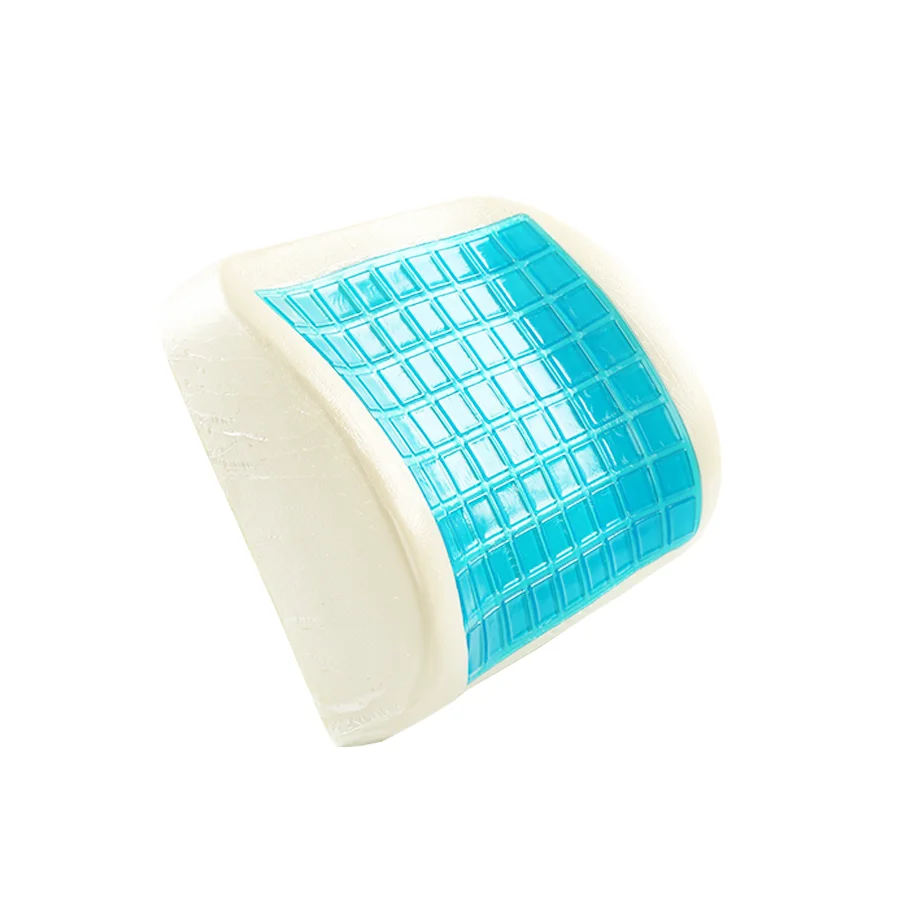 Silicone Backrest Gel Cushion Luxury Lumbar Cooling Gel Foam Cushion