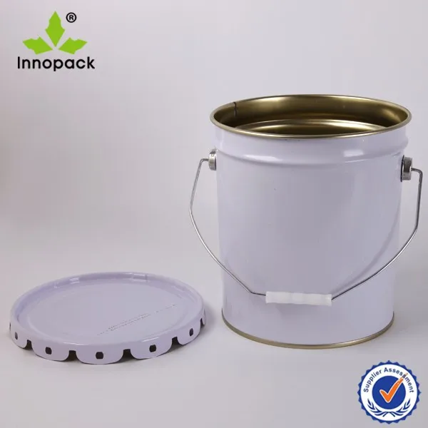 Tin Can 19 Liters Tin Can With Un 5 Gallon Metal Can With Handle For