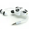 Lovely promotion Cartoon Earphone 3D Cute bear Face Earbuds Headphones for cell phone earbuds
