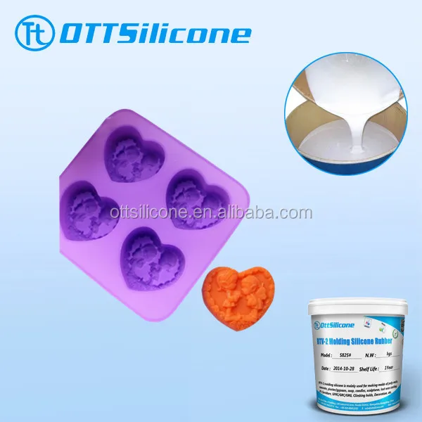 Cute Candle Liquid Silicone