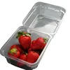 OEM pet clear blister plastic disposable fresh-cut fruit salad container for wholesale