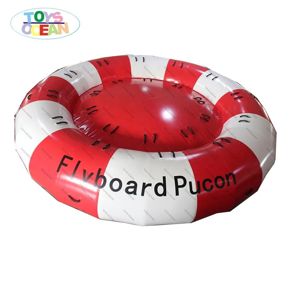 

New Design Water Toys Inflatable Flying Boat Crazy UFO Towable Water Tube Sports Game