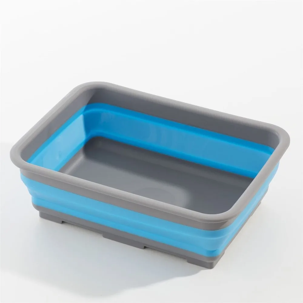 Allife Collapsible Foldable Dish Tub - Portable Washing Basin - Space ...