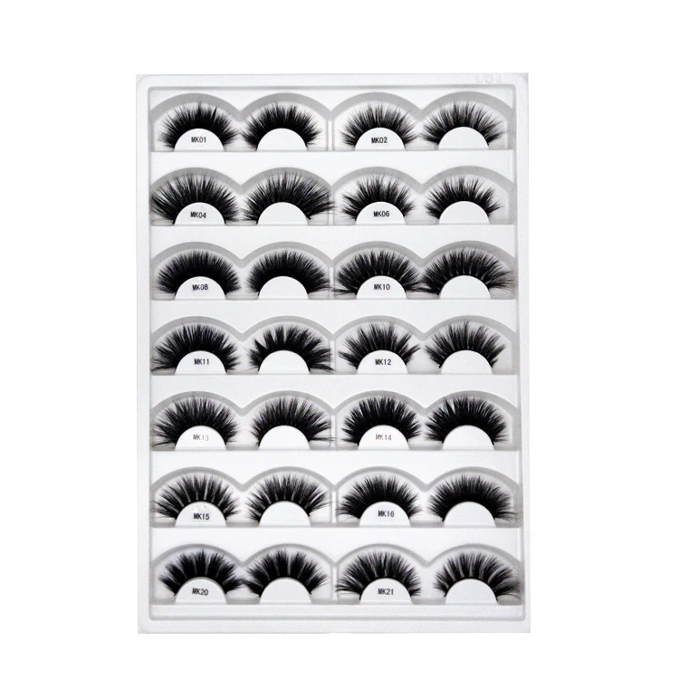

Wholesale Mink Eyelash Lash Extension Packaging 3d Mink Lashes, Natural black