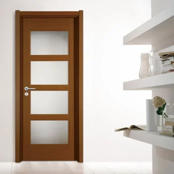 China Suppliers High Quality Interior Frosted Glass Doors Ready