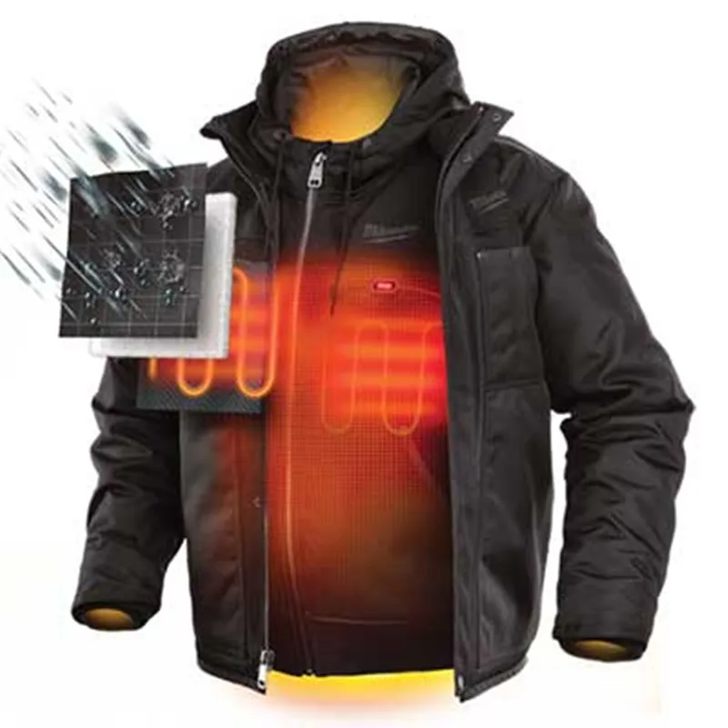 

Warm Thermal Winter USB Battery Heated Vest Heated Clothes, Black