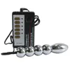 SM Play Medical Themed Sex Toys Kit 5 Beads Prostate Massager Electro Shock Anal