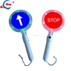 plastic road safety hand held stop signs