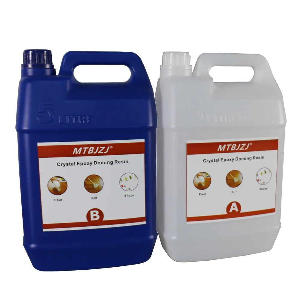 Clear Liquid Epoxy Resin And Hardner For Doming On Phone Case With