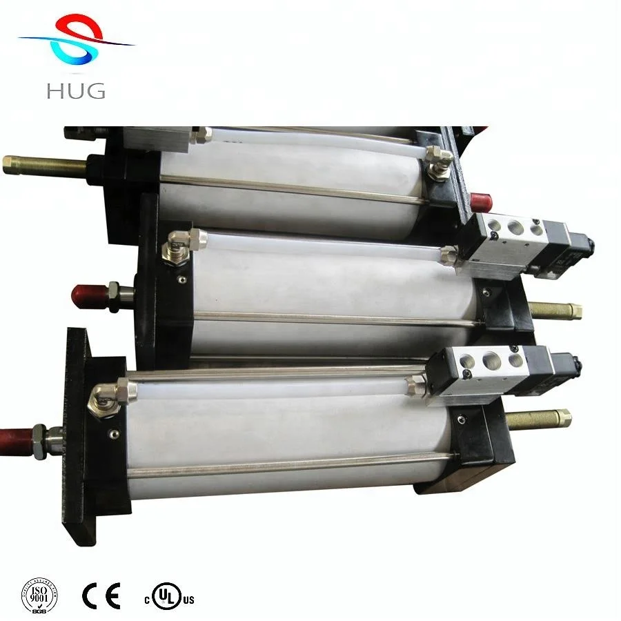 
Custom Made Long Stroke 32-320mm Bore Diameter Pneumatic Air Cylinder 