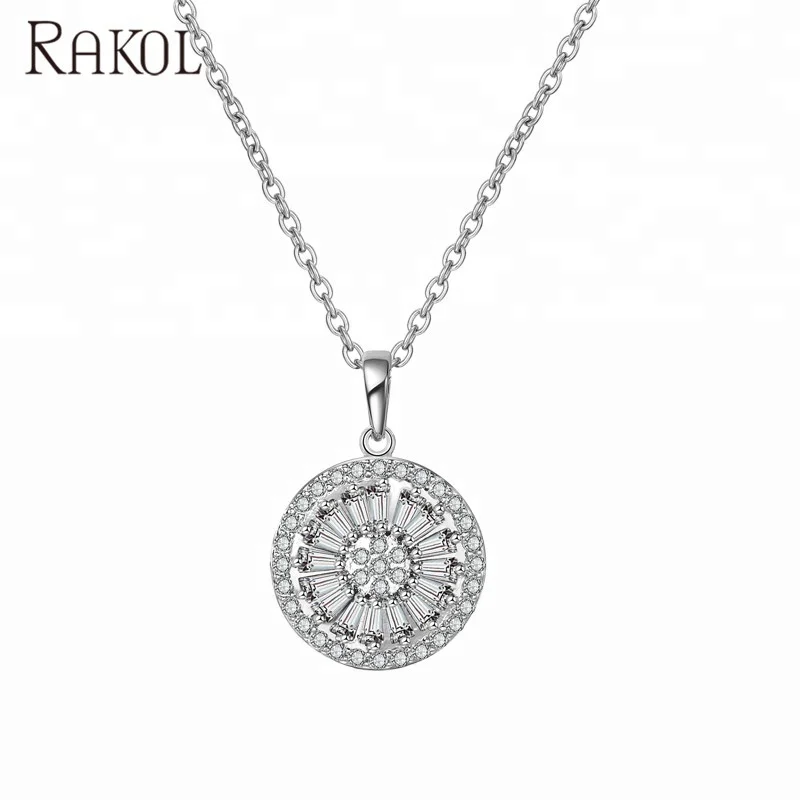 

RAKOL NP2032 new design necklace pendant women necklace fashion accessories