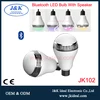 JK102 music 5w e27 bulb studio equipment blue tooth speaker light bulb