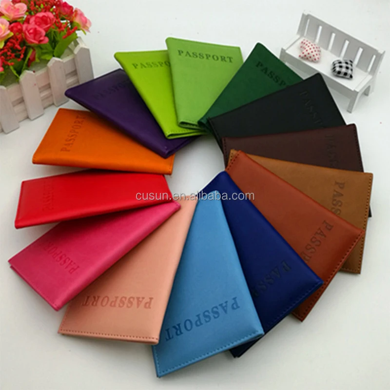 

2020 Fashion Design PVC PU Passport Case, Any color