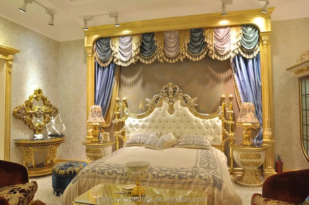 China White And Gold Color Royal Luxury Italian Classic Palace ...