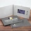 A4 mini video advertising marketing brochure with large lcd screen