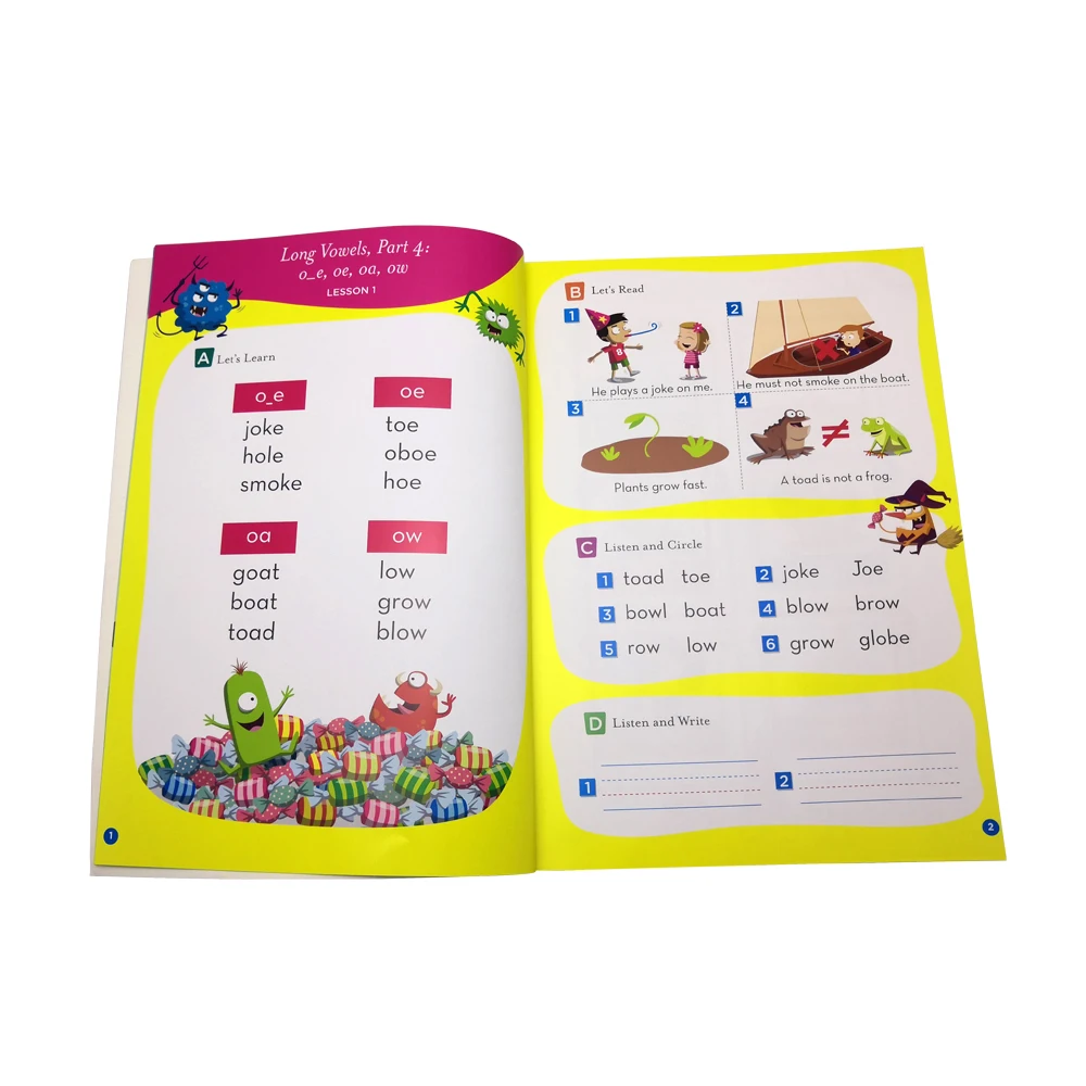
English Alphabet Learning Toys ABC Books Learning Words Reading Pen 