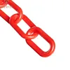 plastic red 6mm safetylink chain
