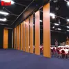 Soundproof hotel dinning hall movable panel operable wall partition