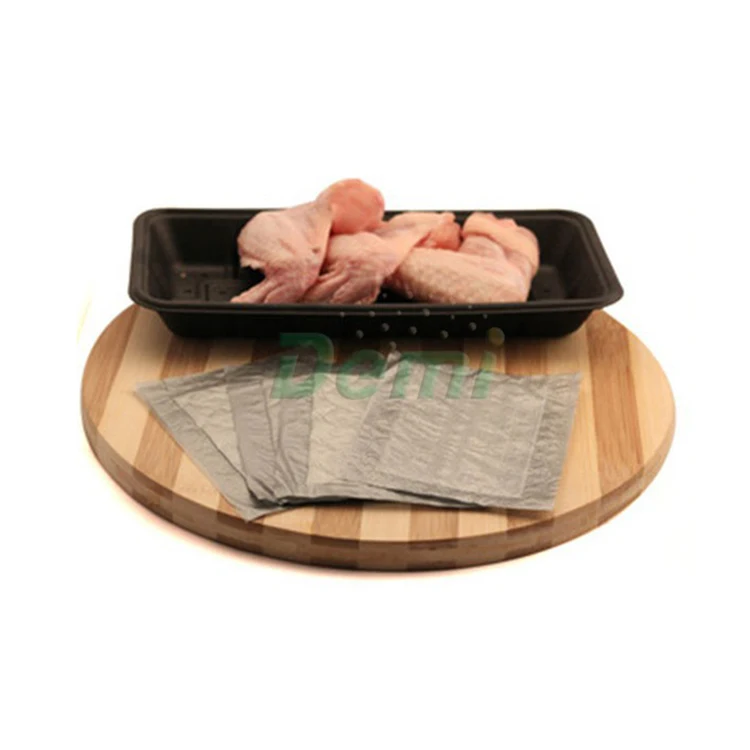 Water Absorbing Material Absorbent Soaker Pad For Meat Packing