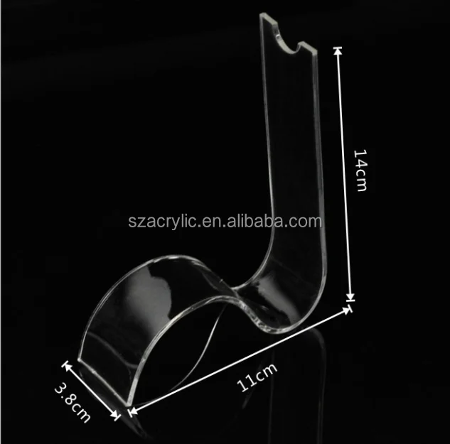 
Customized high transparent acrylic shoe hanger shoe display hanger 