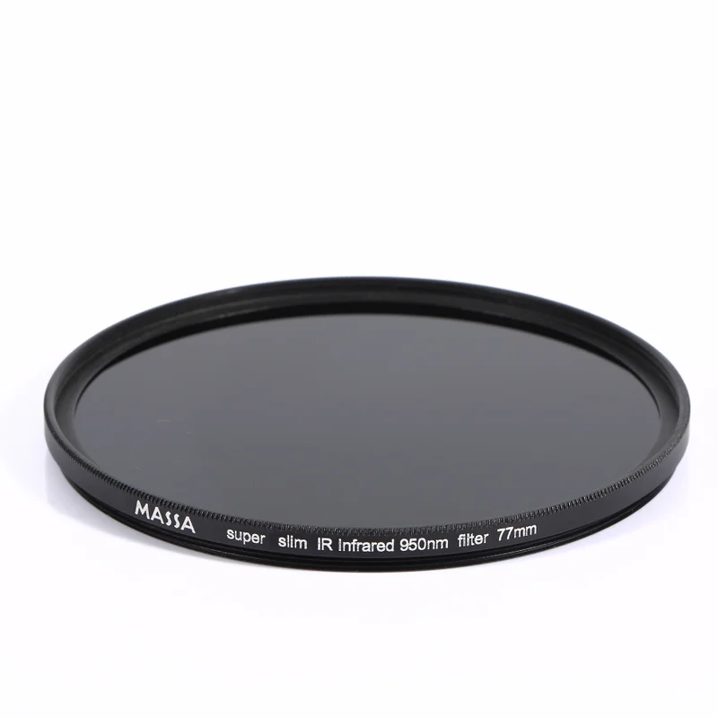 

Photographic Equipment digital camera accessories CNC machining lens ring optical glass lens 72MM 950nm 850nm 720nm IR filter