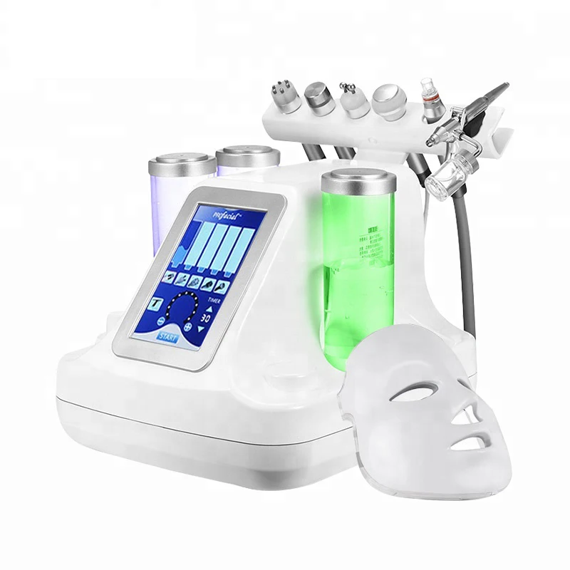 

Multifunctional Oxygen Facial Aquafacial Water Peel Beauty Equipment hydro microdermabrasion machine, Whtie