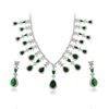 set-209 xuping braut schmuck set silber farbe, luxury bridal jewelry set