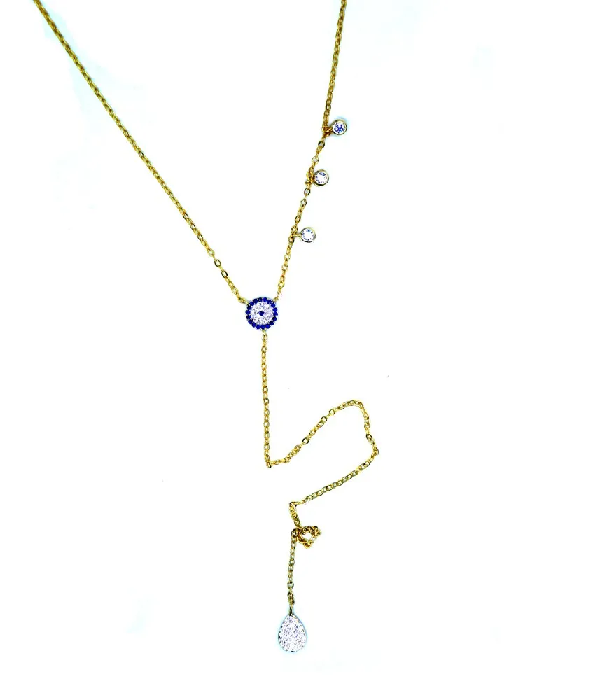

2021 A lovely lady's Necklace in the shape of water droplets