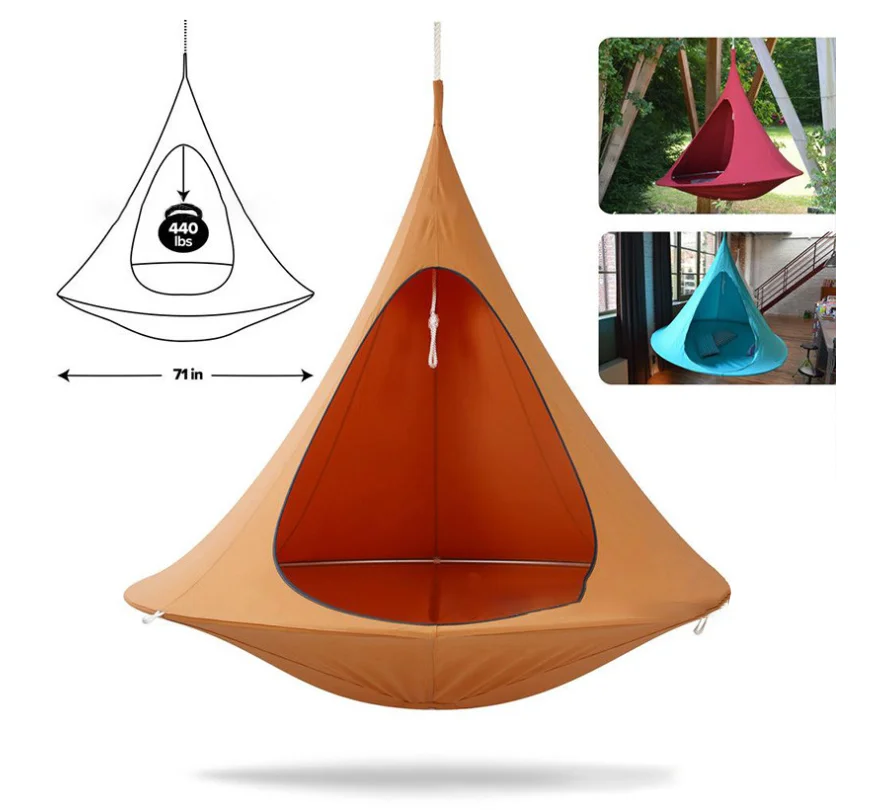 High Quality Multipurpose Hammock Pod Hanging Camping Tent For Kids