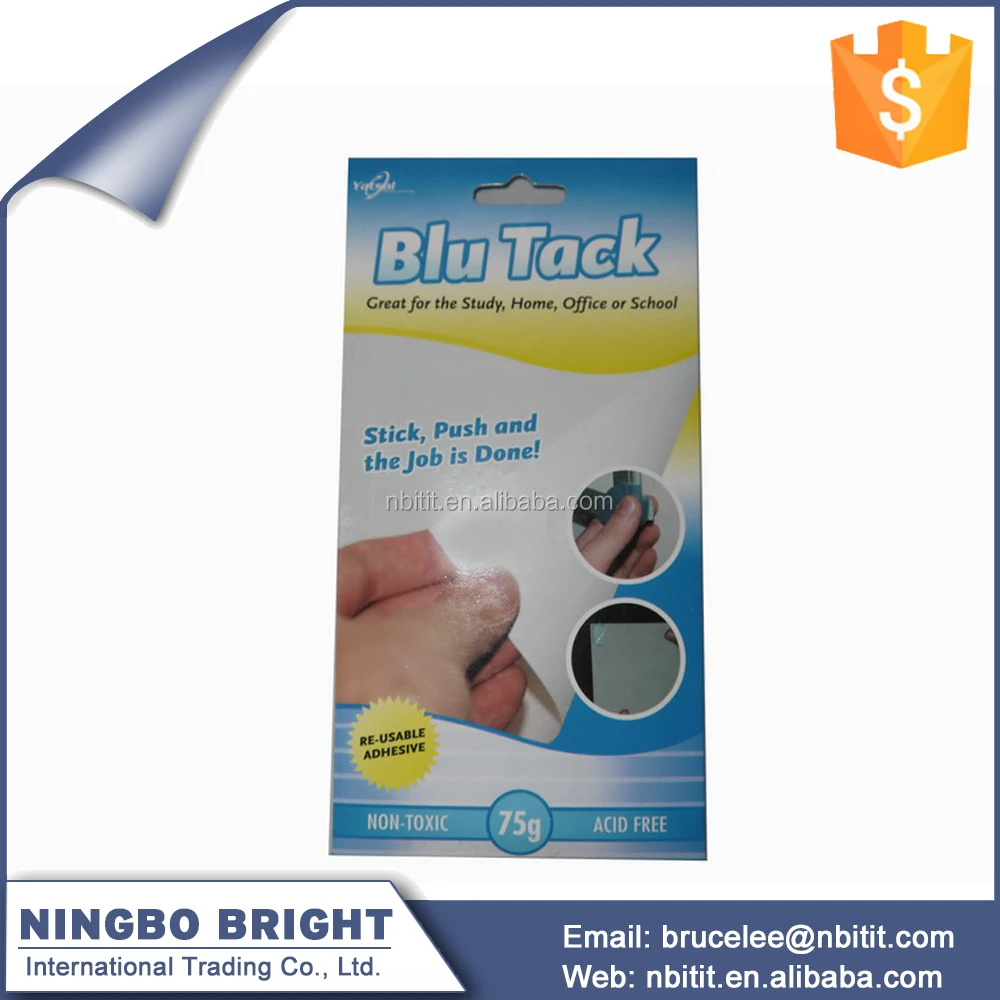 Reusable Adhesive 60g Nontoxic Sticky Blue Tack Buy Sticky,Reusable