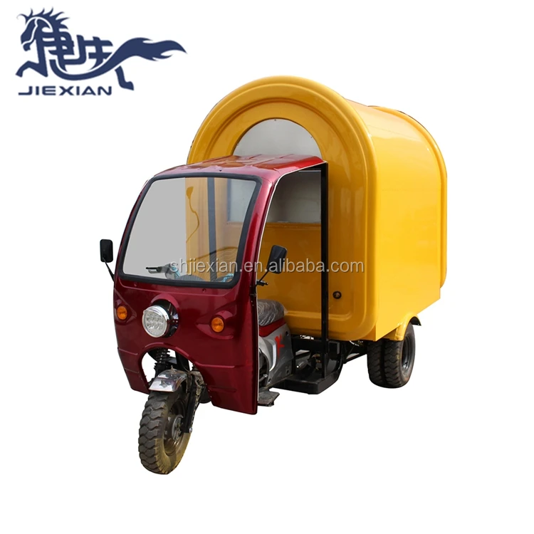 Jxfr220i Nice Scooter Food Cart,Outdoor Mobile Motorcycle Food Cart