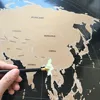 LUXURY Scratch Map Travelling around the world Scratching Globe world Map