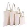 Hot Sale Custom Logo Fashion Tote Bag Cotton Canvas Blank Shopping Bag