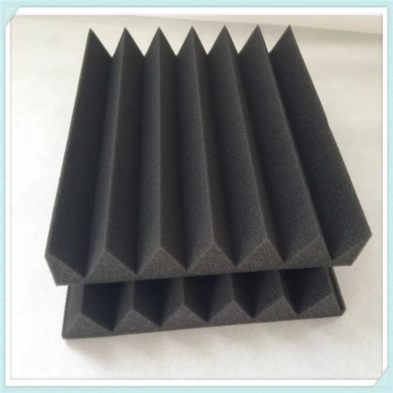 
Hot Sales-High Density Wedge Type/Shaped Sound Proofing Acoustic Foam/Sponge 