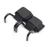 WeightLifting Metal Steel Hooks Best Power Set of 2 Premium Thick Padded Workout Hook Gloves
