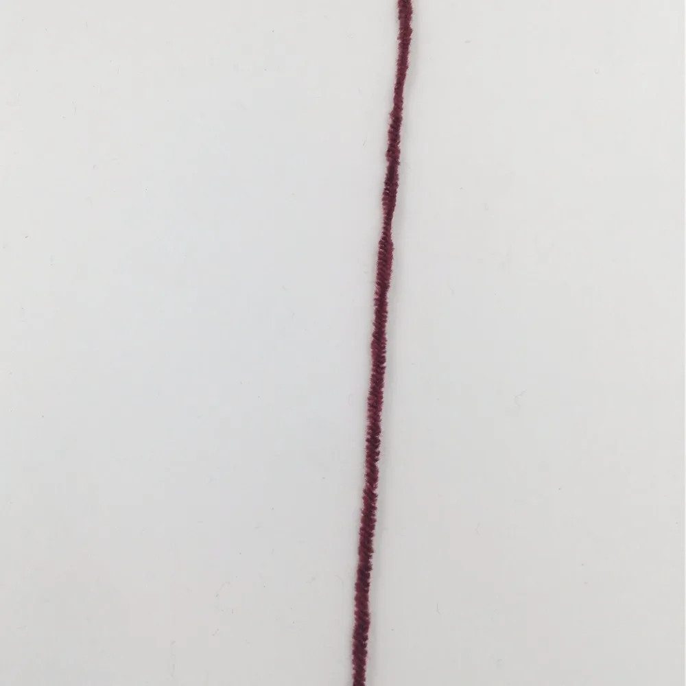 
1/6NM 100% Viscose Chenille Yarn dyed 