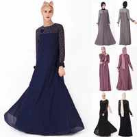 

wholesale cheap price summer formal muslim women dress moroccan style abaya dubai abaya with chiffon fabric