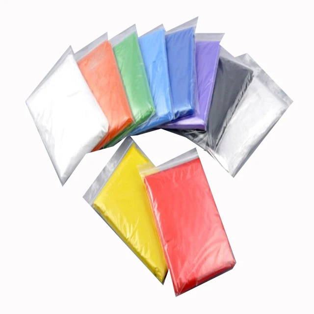 

Emergency promotion high quality LDPE disposable waterproof poncho/rain coat poncho