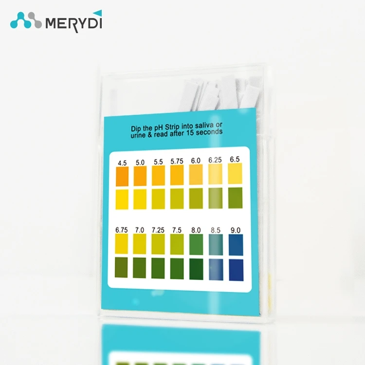 Amazon Gold Supplier Rapid Urine & Saliva Ph Test Strips 4.59.0 Fast