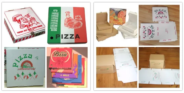 High Definition Automatic High Speed Pizza Box Printer Die Cutter Machine 2 3 4 5 Color