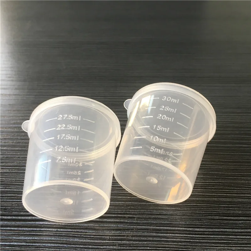 30ml Disposable Plastic Medicine Cup With Lid Buy Measuring Cup