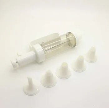 Dessert Cake Accessories Plastic Decorating Tips Tool With 6 Nozzle Squeeze Bottle Set Dessert Cake Accessories Plastic Decorating Tips Tool With 6 Nozzle Squeeze Bottle Set