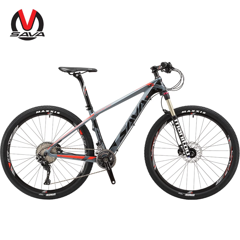 

SAVA DECK700 22 Speed Carbon Fiber T800 27.5 Bicycle M8000 Derailleur & Hydraulic Oil Brake Sava mountain bike