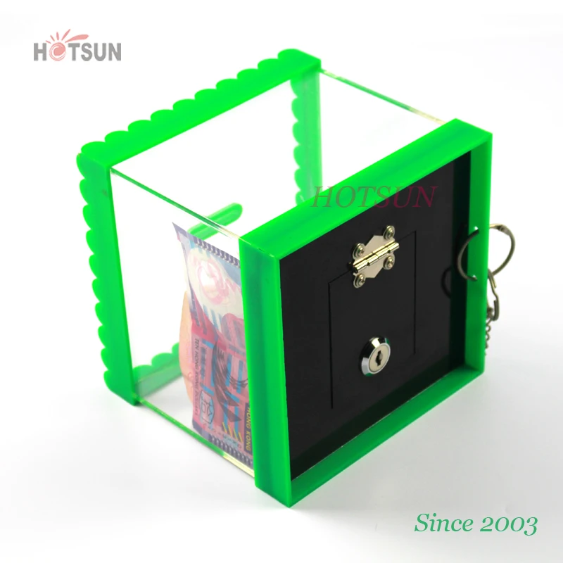 High Quality Lockable Donation Box Cheap Price Plastic Money Charity